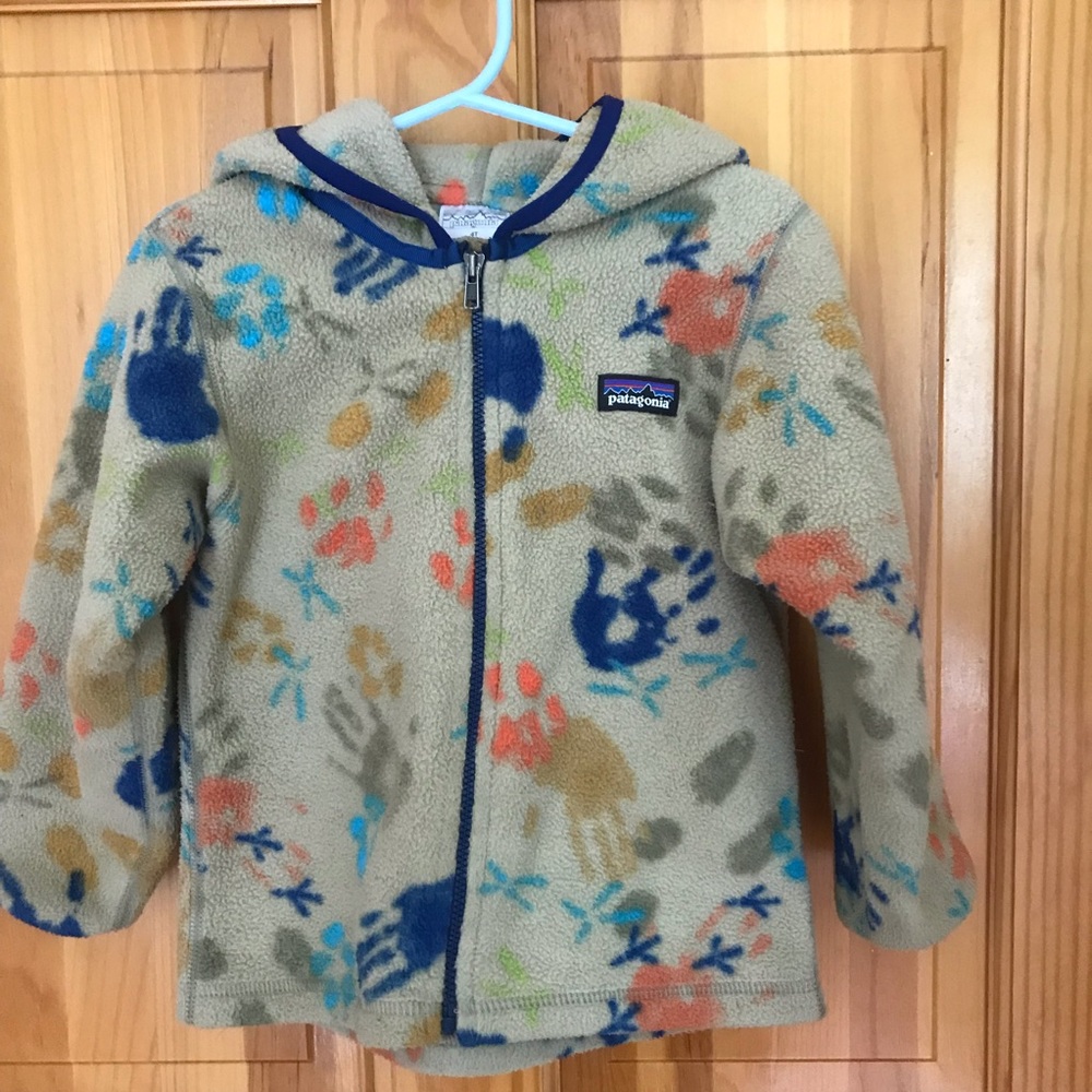 Patagonia toddler fleece jacket